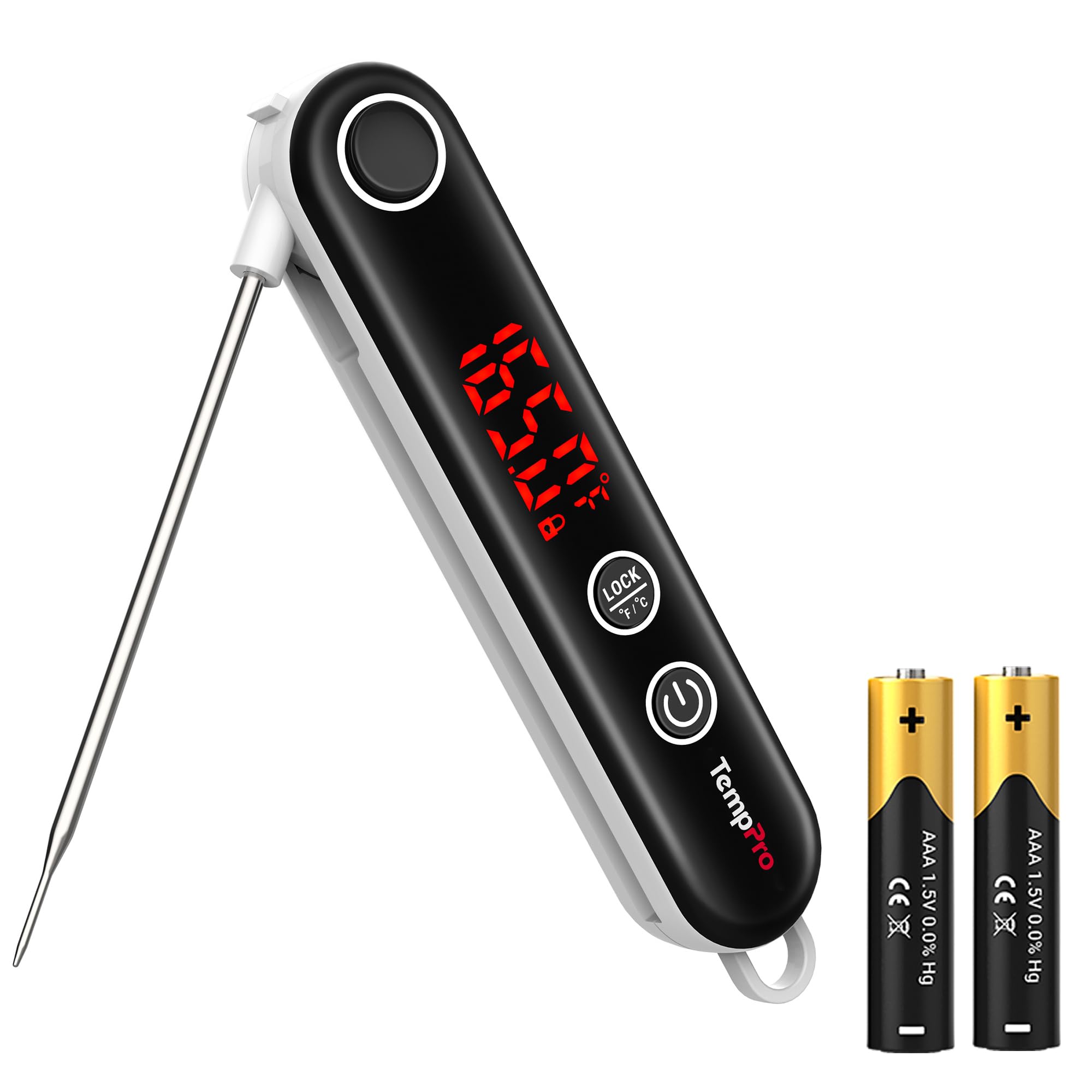 Amazon.com: TempPro TP18 Instant Read Meat Thermometer Digital